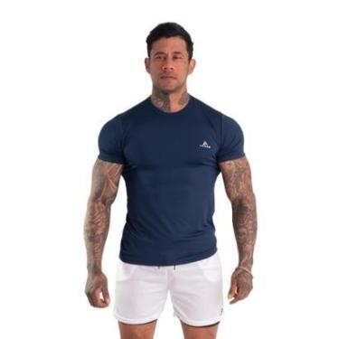 Imagem de Camisa Térmica Masculina Com Proteção UV Ideal Para Treino Academia E Atividades Ao Ar Livre Fitness-Masculino