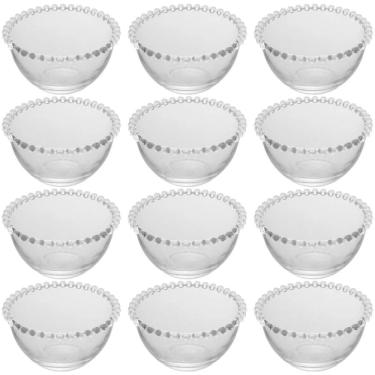 Imagem de Conjunto 12 Bowls de Cristal Tigelas 400ml Doces Sobremesas