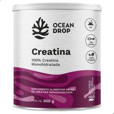 Imagem de Creatina Monohidratada em pó 300g Ocean Drop, Natural