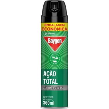 Imagem de Inseticida Aerossol Ação Total Baygon Frasco 360ml