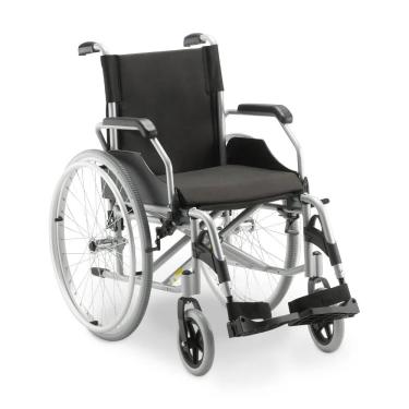 Imagem de Cadeira de Rodas Dellamed D600 em Alumínio Dobrável T46 120Kg