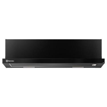 Imagem de Depurador de Ar Electrolux 90cm Retrátil Preto Efficient com Luz de Le