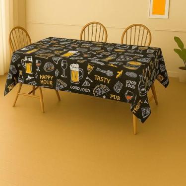 Imagem de Toalha De Mesa Termica Happy Hour Rolo 1,40x30m Vinil Pvc - Plast.co