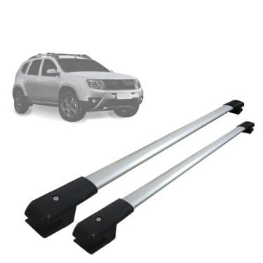 Imagem de Rack Bagageiro De Teto Travessa Renault Duster 2010 a 2015 Alumínio MN