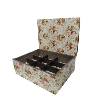 Imagem de Baú Mdf Médio Florzinha