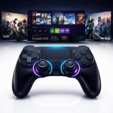 Imagem de Genérico Controle Sem Fio Bluetooth Joystick Manete Compatível Com PS4 Slim Pro PC Game...