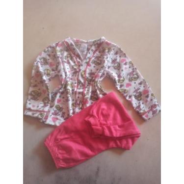 Imagem de Pijama em malha pv para bebê - Rosângela , G