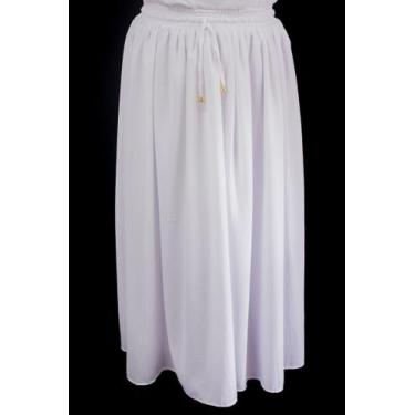 Imagem de Saia de umbanda crepe reta - TRAJES DONA ANA, M