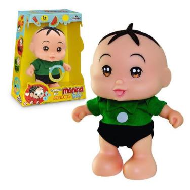 Imagem de Boneco Cebolinha Turma Da Mônica Baby Fala Frases Licenciado - Adijoma