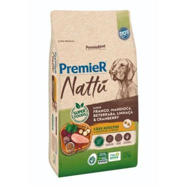 Imagem de Ração Premier Nattú Cães Frango, Mandioca E Beterraba 12Kg