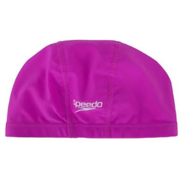 Imagem de Touca de Natação Speedo Helanca Xtrafit Infantil, Único, Rosa