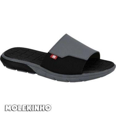 Imagem de Chinelo Slide Infantil Masculino Molekinho 2408101, 28, Chumbo