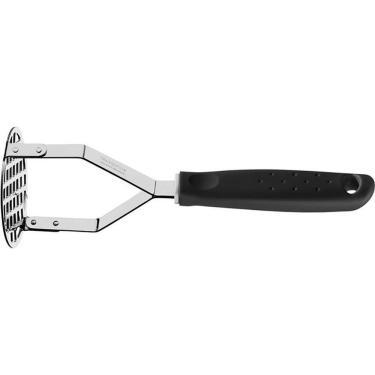 Imagem de Amassador de Batatas Utilita Inox com Cabo em Polipropileno Ergonômico para Cozinha Preto Tramontina
