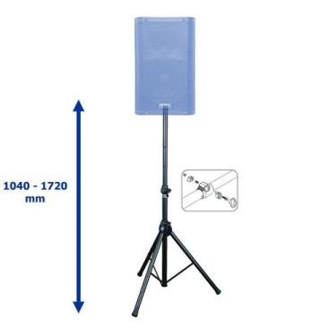 Imagem de Pedestal Profissional Para Caixa Acústica Reforçado Compatível Com K12