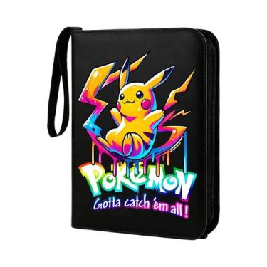 Imagem de Fichário Com Zíper Charizard Pokémon Para 400 Cartas De Jogo, Protetor