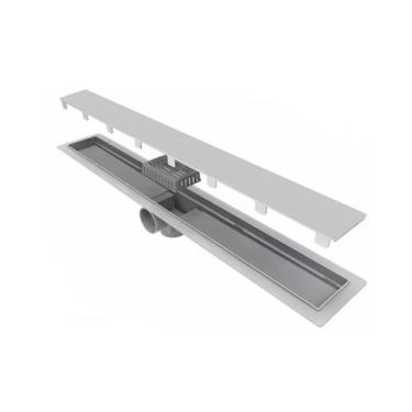 Imagem de Ralo Linear Smart Seco Tampa Inox 70cm Elleve