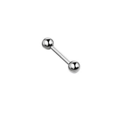 Imagem de Piercing Barbell Titânio G23 PVD Ouro CorDouradoTamanho8mm M - Piercin