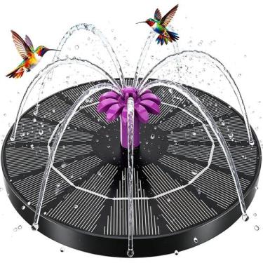 Imagem de Bomba de Fonte Solar YNFING 4W com 6 Bicos para Uso Externo