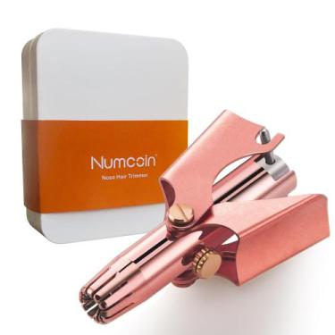 Imagem de Aparador de Nariz Numcoin ZK-777 Rose Gold à Prova d'Água