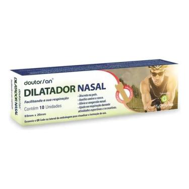 Imagem de Dilatador Nasal DoutorSan G 10 Unidades - Sanfarma