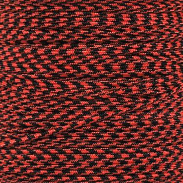 Imagem de Corda Paracord Tática de Náilon de 5 Fios West Coast 275-LB Resistência à tração – 2,38 mm, Black Widow, 50 Feet