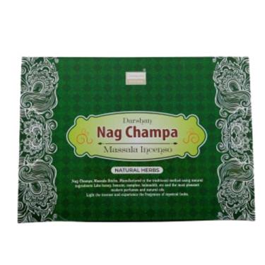 Imagem de Incenso Indiano Darshan Nag Champa Natural Herbs 6cx
