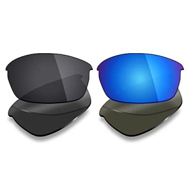 Imagem de Mryok 2 pares de lentes polarizadas para óculos de sol Oakley Flak Jacket - Opções