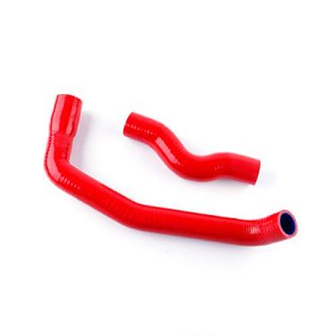 Imagem de LUXERAD Mangueira de silicone de desempenho de 3 camadas 4,5 mm para Nissan Skyline GTM GTST ECR32 R32 RB20DET 89-93 (vermelha)