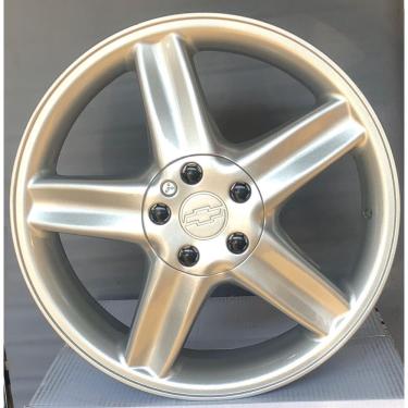 Imagem de Kit 4 Rodas Aro 18x6 Gm Vectr Millenium 4x100 Prata brw 1490