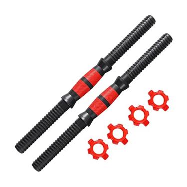 Imagem de DYNWAVE 2 Peças 40 Cm/50 Cm Barras de Halteres Duráveis Alça de Halteres para de Ginástica Equipamento de Treinamento de de Braço, 40cm