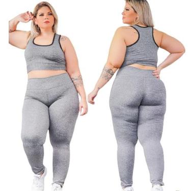 Roupas de Academia Fitness Plus Size Femininas em Promoção