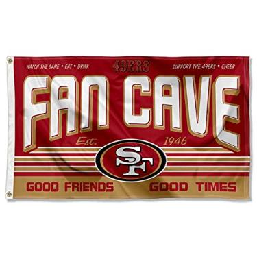 Imagem de WinCraft Bandeira de caverna do San Francisco 49ers