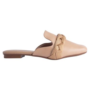 Imagem de Mule Feminino Beira Rio com Trança Bege - 36