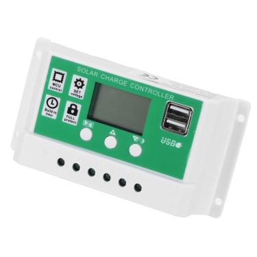 Imagem de Wosune Controlador de carregamento, controlador solar com painel solar ajustável com acessório industrial para casa para uso industrial e comercial