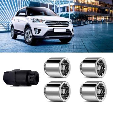 Imagem de Porca Antifurto Roubo Rodas Carros Hyundai