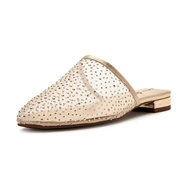 Imagem de Katy Perry The Marcy Mule feminino, Bronzeado claro/dourado, 38