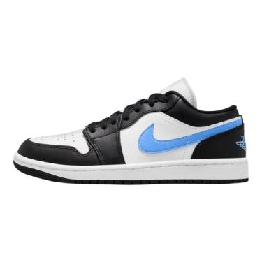 Imagem de Nike Feminino Jordan WMNS Air Jordan 1 Baixo Dc0774 041 - Tamanho 10 - Preto/Universidade Azul-Branco