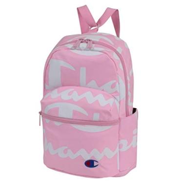 Imagem de Mochila Champion Mini Supersize Crossover Rosa/Branco - CH1067