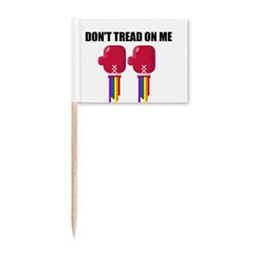 Imagem de Dont Tread On Me Art Déco Presente Fashion Palito Bandeiras Marcador Topper Decoração de Festa