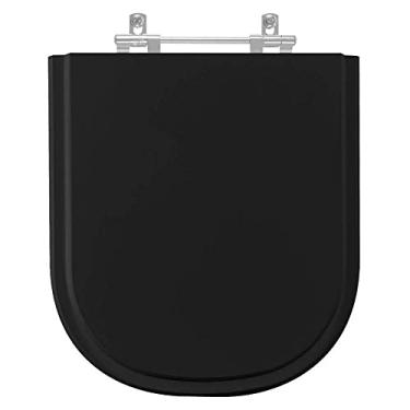 Imagem de Assento Sanitario Life Preto para vaso Celite