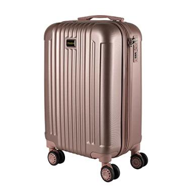 Imagem de Mala de Bordo em ABS Com 4 Rodas 360 - AeroMalas Croácia (Rose)
