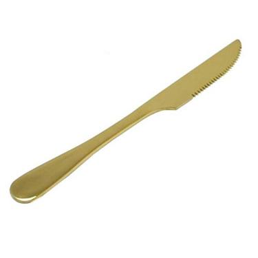 Imagem de Faca de Churrasco Dourada Valentina - Mimo