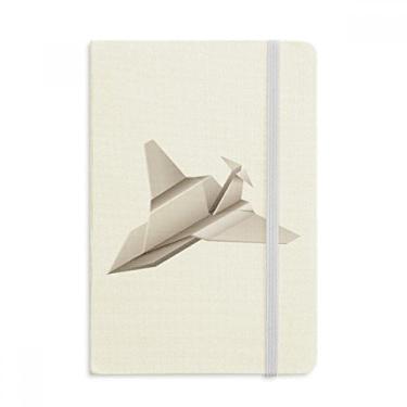 Imagem de Caderno geométrico Origami com estampa de aeronaves abstrata capa dura diário clássico A5