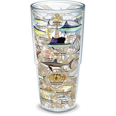 Imagem de Tervis Feito nos EUA Double Walled Guy Harvey copo térmico mantém as bebidas frias e quentes, 680 g - Sem tampa, gráficos