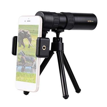 Imagem de Domary 10X-300X Mini Monocular Telescope BAK4 Prismas Life Resistente à água com suporte para telefone Mini tripé Suporte Bolsa de transporte