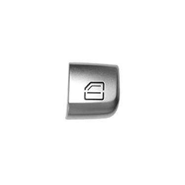 Imagem de Chusui Botão de interruptor de janela cobre substituição para Mercedes Benz C GLC classe W205 W213 2015-2023, W253 GLC classe 2016-2022, tampa do botão de pressão de controle de janela