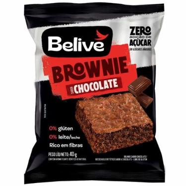 Imagem de Brownie Chocolate Sem Açúcar Belive 40G