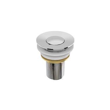 Imagem de VALVULA CLICK LATAO CROMADO P/ESCOAMENTO LAVATORIO 56 X 68MM 7/8"