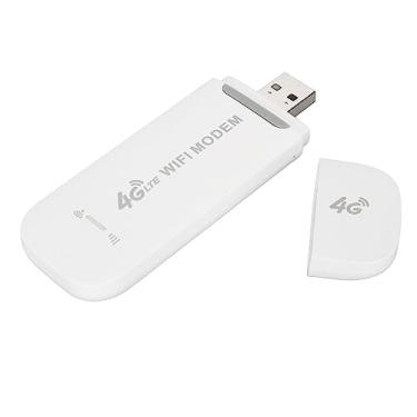Imagem de Modem WiFi USB 4G LTE, Roteador WiFi Móvel Desbloqueado Com Slot para Cartão SIM, Ponto de Acesso Móvel de Bolso para Viagem Sem Fio, Ponto de Acesso Wi-Fi Portátil, até 10