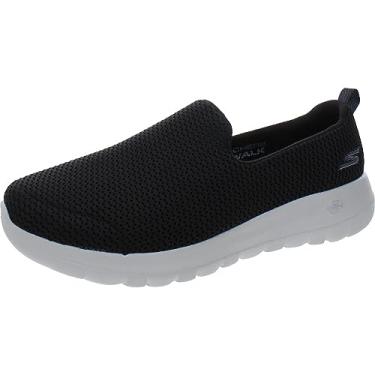 Imagem de Skechers Women's Go Walk Joy Walking Shoe Black/Grey, 9 W US